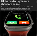 i8 Ultra Max Smart Watch Series 8 Men Women Bluetooth Call Waterproof Sport Fitness Smartwatch For IOS Android Phone. 