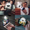 Selfie Ring Light With LED Camera Photography Flash Light. 