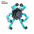 Fidget Spinner Deformable Shape Shifting Transformable Finger Tip Links Fast Smooth Robot by SZASELLS. 