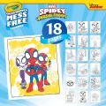 Crayola Spiderman Coloring Pages and Mess-Free Markers. 