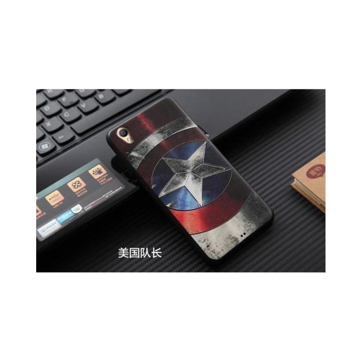 Oppo A37 3D Captain America Design Covers