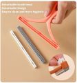 Silicone Double Sided Pet Hair Remover Lint Remover Clean Tool Shaver Sweater Cleaner Fabric Shaver Scraper For Clothes Carpet. 