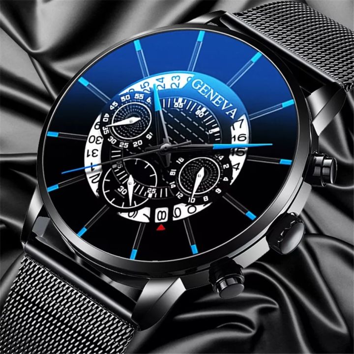 Luxury%20Ultra%20Thin%20Men%20Calendar%20Watch%20Stainless%20Steel%20Anti-Blue%20Light%20Watches%20Men's%20Watches%20Quartz%20Reloj%20Hombre%20-%20Image%204