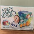 Toy engine for kids with light. 