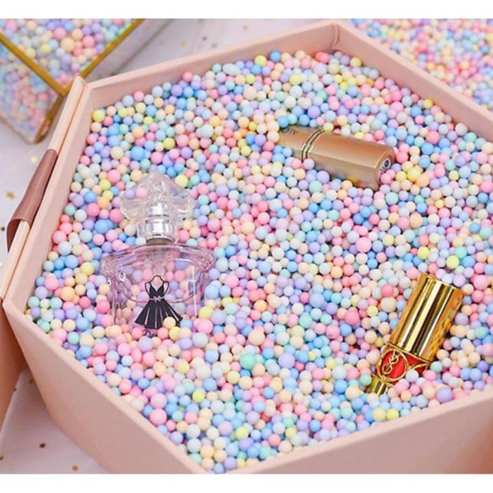 50g Colorful Styrofoam Balls Mini Foam Balls Decorative Ball DIY Craft ...