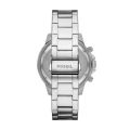 Fossil Men’s Chronograph Quartz Stainless Steel Green Dial 45mm Watch BQ2492 Stainless Steel Wrist Watch For Men. 