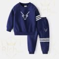RealBoss- Kids Royal Tracksuit Sweatshirt Set Jumper and Bottoms PE Trouser and Shirt - Premium Quality and Fashionable Kids Royal Tracksuit Set. 