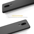 OnePlus 6 Soft Matte Black Back Cover. 