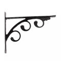 2Pcs Wall Mounted L Shaped Angle Bracket Multifuntional Brace Shelf Brackets Decorative Shelf Brackets Wall Brackets S. 