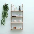 Wall Hanging shelf original wood 1 2 3 & 4 Tier Rope Hanging Shelf Wall Hanging Shelf, , Decorative piece By Padini Collection. 