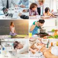Cube Timer Kitchen Timer Time Management Timer Gravity Sensor Flip for Time Management and Countdown 25-5-45-15 Minutes. 