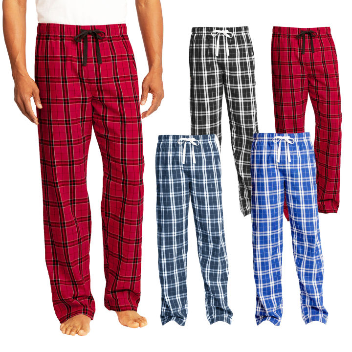 Cotton%20Pajamas%20For%20Men%20-%20Ultimate%20Comfort%20and%20Variety,%20Checkered%20Pajamas%20Comfortable%20Wear%20-%20Image%203