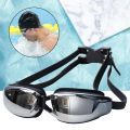Goggles with Nose Pads Uni Underwater Swimming Glasses. 