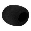 Professional Media Mic Foam Cover Black color Mic Sponge (1 PCS). 
