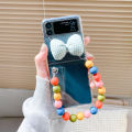 Applicable moto raxr Phone Case Love Aurora Cardboard zflip5 Rainbow Bracelet Fashion Protective Cover Discount. 