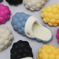 New Winter Warm Funny Bubble Slippers 2022 Flip Flop for Women Men Rose Slippers Massage Bubble Slides Soft EVA Waterproof Shoes. 