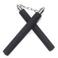 Handel Karate Stick Nunchaku Ninja Kungfu Training Nunchakus Stick Safety Martial Arts Bruce Lee Karate  chain. 