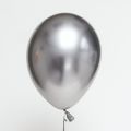 SILVER METALLIC CHROME BALLOONS PACK ( PACK OF 10 SILVER BALLOONS ). 
