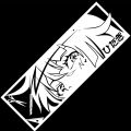 Senjougahara Hitagi | Monogatari Series | Car Sticker Notebook Computer Stickers Auto Parts Decoration Anime Laser Vinyl Decals. 