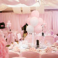 30 Inches LED Light Up Balloon Stand 3 Modes Flashing Table Balloon Stand Kit Balloons Decoration and Centerpieces For Floor Or Table 2 IN 1 Base, Pole & With Balloon Ring For Birthday Wedding Anniversary Bridal Shower Baby Shower & Party Decoration. 