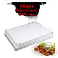 Butter Paper Pack of 50 Sheets Baking Paper Shourma Burger wrap, Art Paper, Kitchen Parchment Paper Cookie, Multi-Purpose Paper Sheets Pre-Cut. 