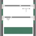 【BestGO】Stainless Steel Telescopic Clothing Rod Good Quality No Screws Required Rubber Tip Wardrobe Rod Hanger Shoe Rack Curtain Rod For Closets Shelves. 