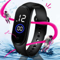 Touchscreen LED Watch For Kids Boys and Girls Waterproof Smart Silicon Watch for Children. 
