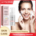 Facial Foaming Cleanser Deeply Cleansing Blackhead Removal Shrink Pores Acne Treatment Oil Control Moisturizing Face Wash Mousse. 