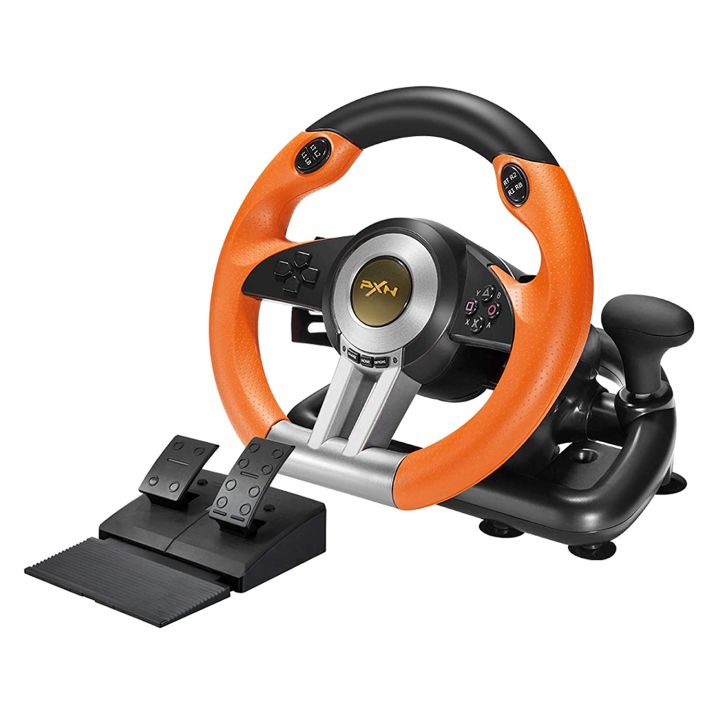 PXN V3 Pro Gaming Racing Steering Wheel Compatible With PC/PS4/XBOX ONE/XBOX360