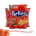 Kurkure Red Chilli Jhatka Flavor Punch (12pcs). 