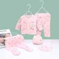Imported Baby Starter Set -  Zero Size Starter Gift Set | 0 to 6 Month Baby Starter Set | 5Pcs New Born Baby Clothes - China Stuff Suit Winter And Summer. 