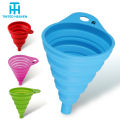 Silicone Foldable Kitchen Funnel, Mini Silicone Funnel, Kitchen Funnel, Collapsible Mini Funnel, Liquid Transfer Oil Hopper Funnel, Mini Kitchen Folding Funnel Specialty Kitchen Utensils By TINTED HEAVEN. 
