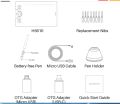 Newest HS610 Graphic Tablet Android Support digital drawing tablet with Battery-free stylus for Android Windows. 