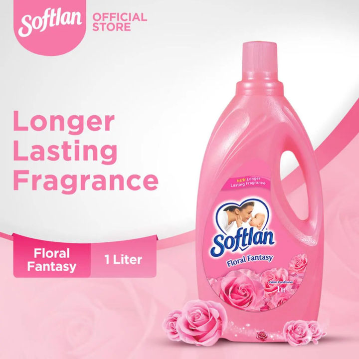 Softlan 1 Litre Floral Fantasy - Fabric Conditioner