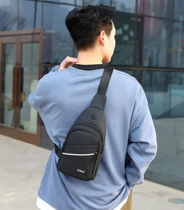 Cross shoulder backpack best sale