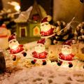 Cartoon Shape Christmas Lights Festive Christmas Led String Lights for Home Decoration Santa Snowman Bell Gift Box Lights for Xmas Tree New Year Buyers' Favorite Christmas Light String Cartoon. 
