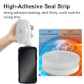 5M Silicone Gap Seal Door Bottom Sealstrip Weather Window Sealer Weatherstrip Self Adhesive Shower Door Windshield Sealing Tape 1Roll. 