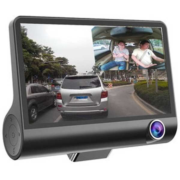 Universal Car DVR Dash Camera, FHD 1080P 170° Wide Angle Car DVR Rearview Video Dash Cam Recorder Camera LCD Screen