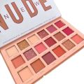 Nude Eyeshadow Palette 18 Colors, Shimmer And Matte Pressed Pigments Eye Shadow Kit. 
