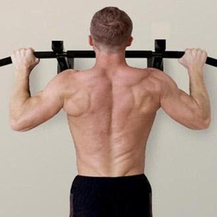 New Wall-Mounted Chin Up Pull Up Push Up Bar for Body Building, Exercises