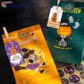 Candy Bag Tags Exquisite Pattern Halloween Themed Print Candy Bag Tags. 