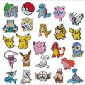 Pokémon Pokémon Pikachu Jenny Turtle Kirby Beast Picosi Super Dream Pocobi Fat Dinghuolong Style All Embroidery Cloth Stickers Clothes Badges Armbands Pants Patches Decals With Adhesive Can Be Ironed Can Be Hand-Sewn diy Materials. 