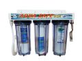 Aqua Safe Water Filter & Purifier System, 3 Stage Non Electric Purification Machine for Drinking Pure, Clean Water with Cartridges|2 PPF + CTO | Water Filter for Home & Office| Water Purifier for Home| Triple Water Purification System Non UV |Taste & Odor. 