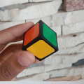 1x1 Cube 100% Orignal 19mm Size  | Stickered Version Unbreakable Solid Material | Perfect For Your Cube Collection Cube Collection. 