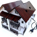 Wooden House 3D Model, Laser Cut Wooden Mountain House Lamp, Wonderful Gifts 3D Toy House Doll Gothic Villa Educational Wooden Miniature Construction Kids Toys Wood Crafts Home Decor. 