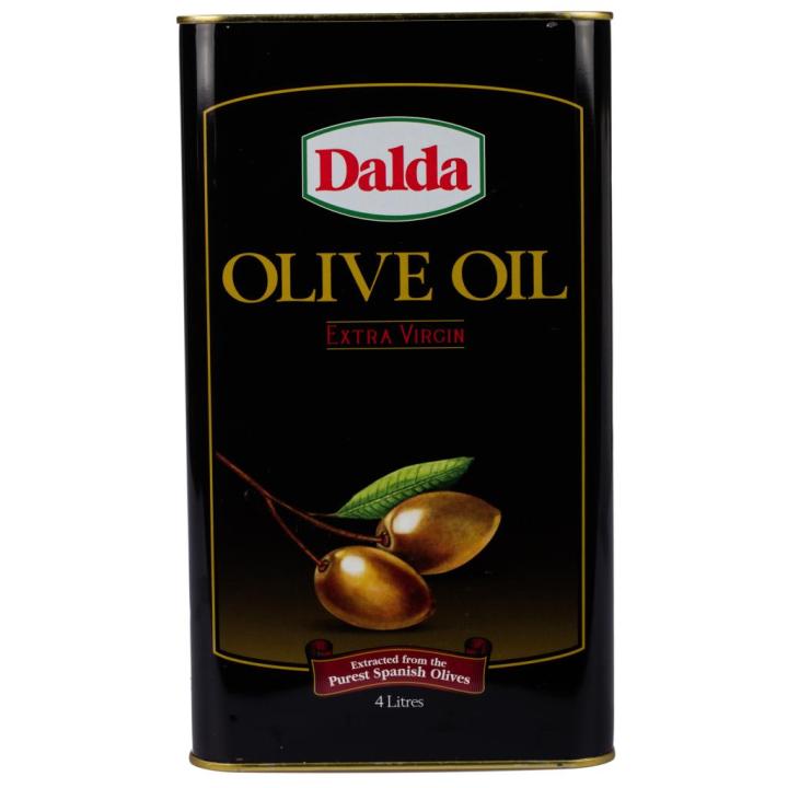 Dalda Olive Oil Extra Virgin Tin 4 Liters