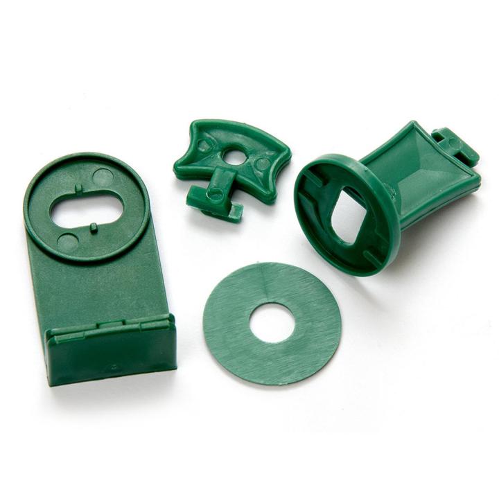 Gardman Aluminium Greenhouse Extender Clips for Insulation Shading 25 Clips Pack (Made in UK)