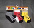 Pack of 3 - New Born Babies Socks (Newborn Baby Socks). 