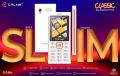 Calme Classic Pro - Ultra Slim - 2.4 Inch LCD - Dual Sim - PTA Approved with 1 Year Brand Warranty - Auto call recording - Wireless FM radio - Bluetooth - Memory card Supported - Save Contacts with Emoji - Beautiful Design. 