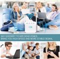Wireless  WiFi 300Mbps WiFi Range Ext for Home and Office, WiFi Long Signal Amplifier 5Ghz 2.4G - White. 